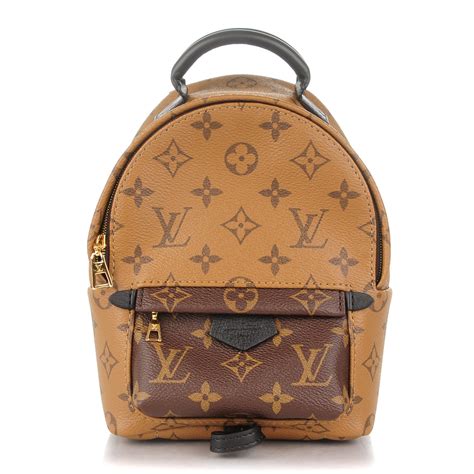 louis vuitton reverse monogram palm springs backpack mini|Louis Vuitton mini backpack.